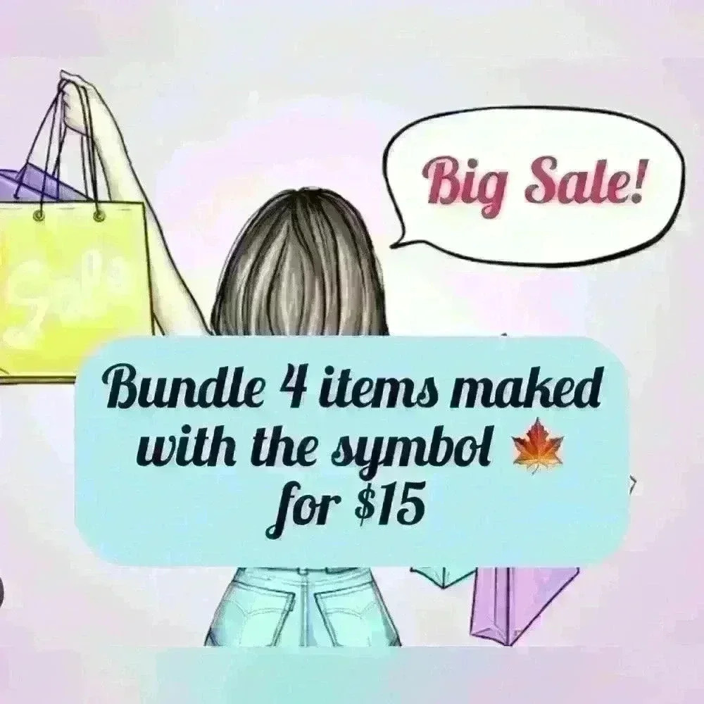 Bundle 4/$15🍁